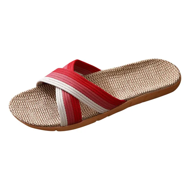 Casa Para Hombre Mujer Pantufla Interior Ancha