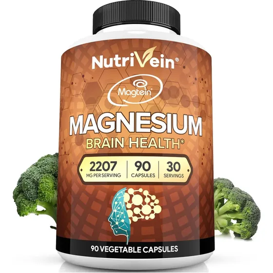 Suplemento L-treonato De Magnesio 2207 Mg Nutrivein