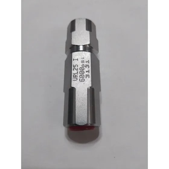 Válvula Check ( Retención ) 1/4  Npt Hembra Ss-316 6000 Psi