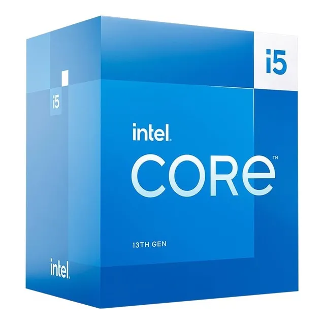 Procesador gamer Intel Core I5-13400F BX8071513400F de 10 núcleos y 4.6GHz de frecuencia