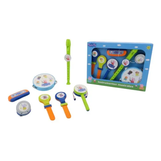 Set Instrumental Peppa Pig 7 Piezas