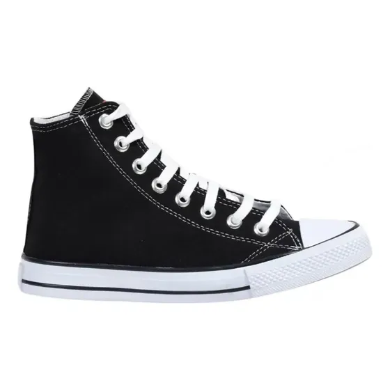 Zapatillas Botitas De Lona Puntera Reforzada F 35 Al 41