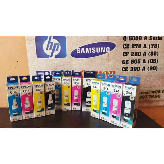 Tintas Epson 504/544/664/ Originales 100% Garantizadas Nueva