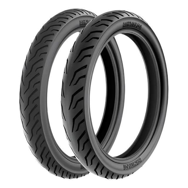 Pneu Rinaldi Ss48 90/90-18 E 80/100-18 Titan-fan-yb