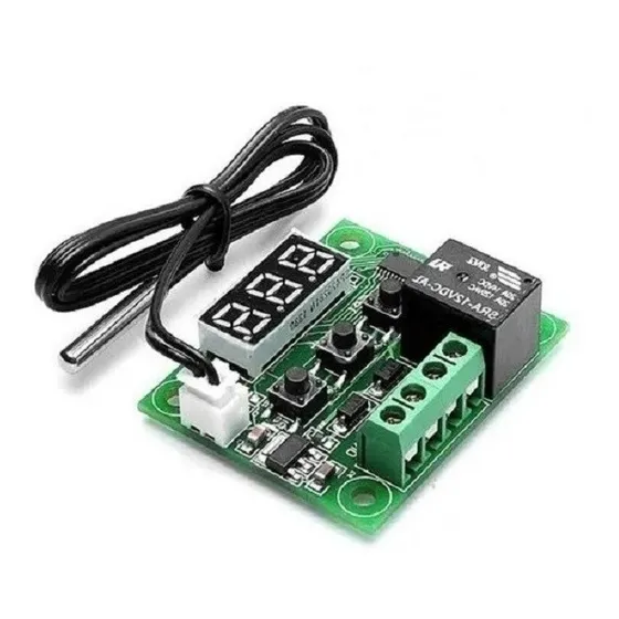 Controlador De Temperatura Termostato W1209 Incubadora Cava 