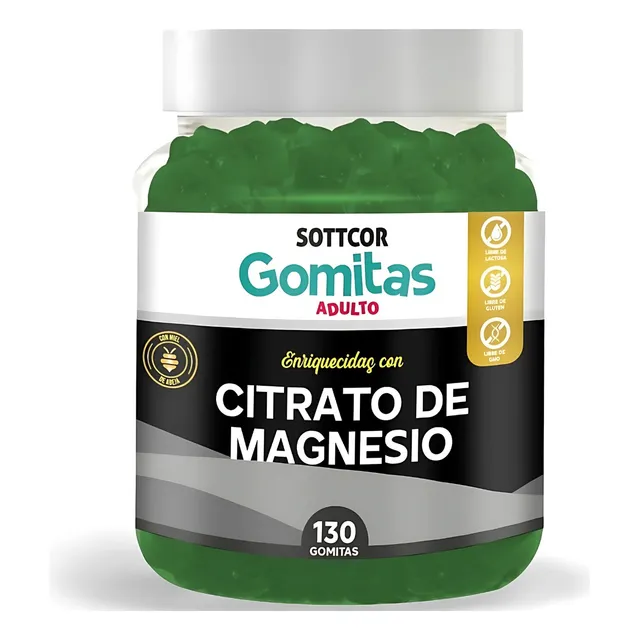 Magnesio Para Adultos Gomitas Sottcor Labs