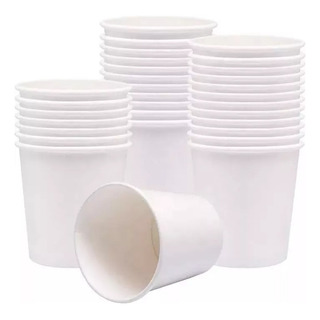 500un Copo Café 120ml Em Papel Preto Ou Branco Biodegradåvel 500un Copo Café 120ml Em Papel Preto Ou Branco Biodegradåvel