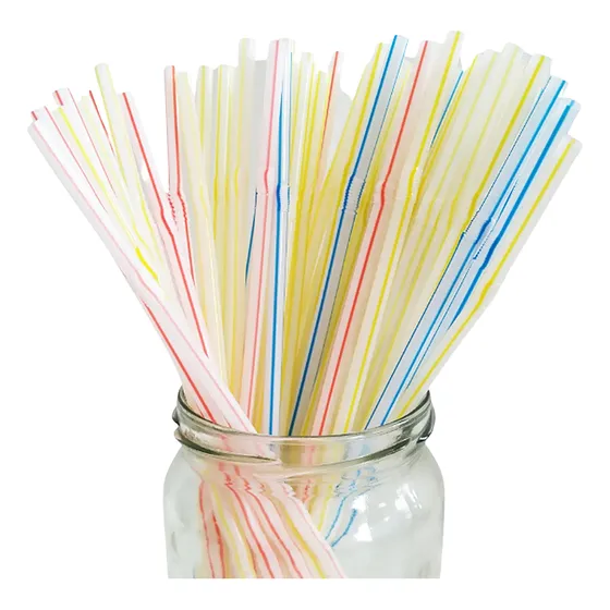 Bombillas Plásticas 100pcs Flexible Colores 21cm Louicid