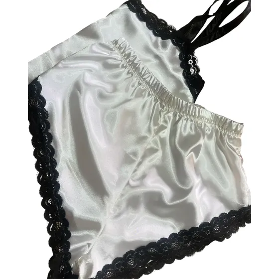 Pijamas Intima De Seda Para Dama