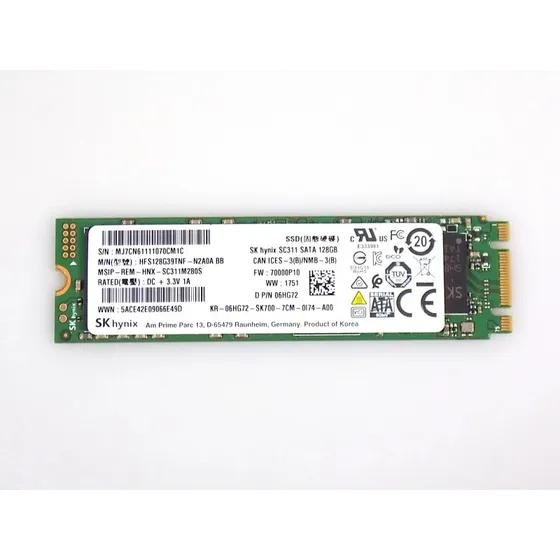 Disco Solido Nvme M.2 De 128gb Skhynix Usado