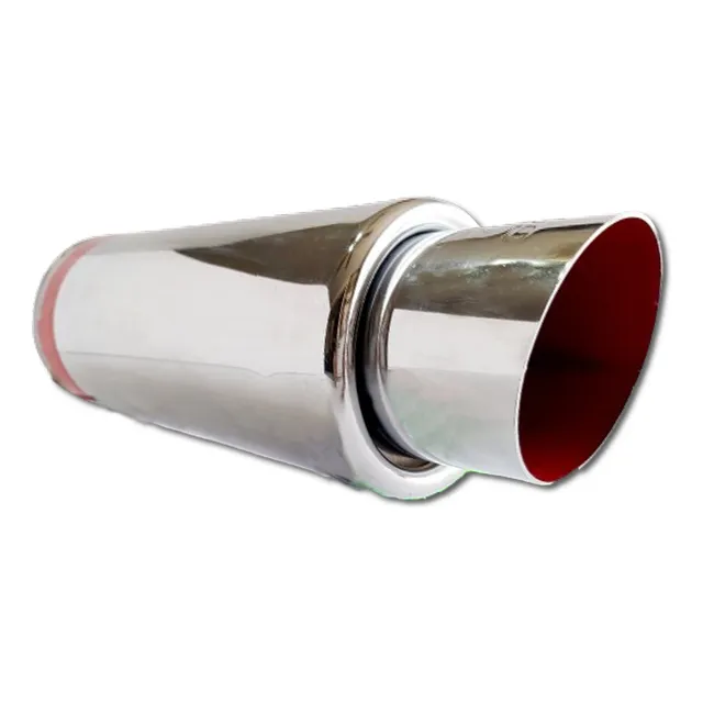 Escape Deportivo Resonador Mofle Marca Galgo Sesgado +regalo
