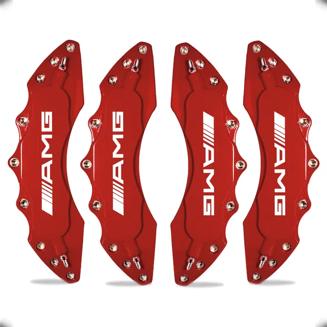 Capa Pinca De Freio Tuning 4 Peças Universal + Cola 9p