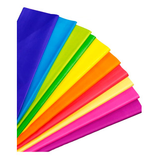 200pz Pliego Papel China Colores Surtidos Neon Fluorescente 200pz Pliego Papel China Colores Surtidos Neon Fluorescente