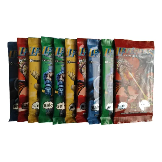 Pack 10 Sobres Leyendas Pb 3.0 - Primer Bloque Myl