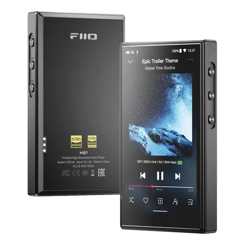 Media Player De Áudio Dap Fiio M15s - Dac / Amp De Fone Preto