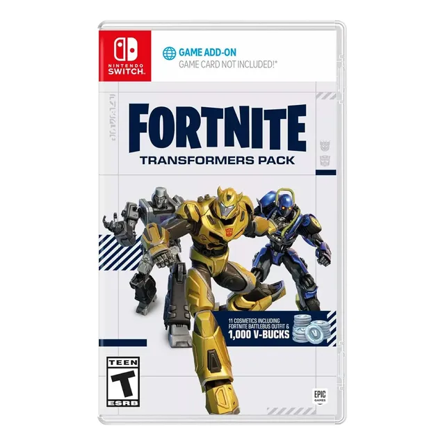 Fortnite Transfomers Pack - Nintendo Switch (codigo En Caja)