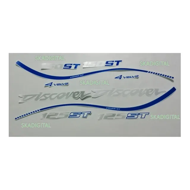 Kit Completo De Calcomanías Discover St 2016 125-150