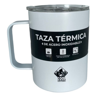 Taza Para Café Térmica Con Tapa 414 Ml Taza Para Café Térmica Con Tapa 414 Ml