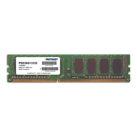 Memoria Ram Ddr3 8gb Patriot 1333mhz Udimm Pc Computadoras