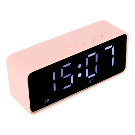 Reloj Despertador Altavoz Audio Para Hogar Habitacion Usb