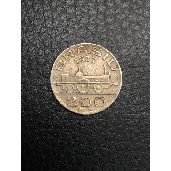 Moeda Antiga 200 Réis (mauá) 1937