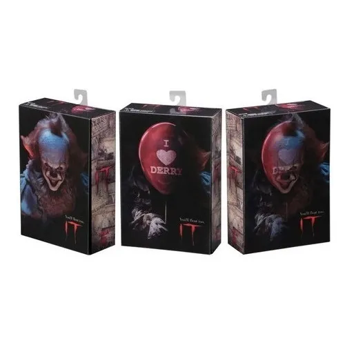 It Eso 2017 Pennywise I Heart Derry Exclusivo Neca Original