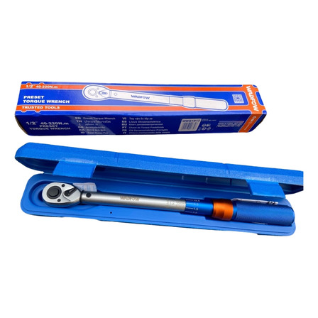 Torquímetro De Safe Long 430mm 1/2 40-220 Nm Wadfow Wwq1d12 Torquímetro De Safe Long 430mm 1/2 40-220 Nm Wadfow Wwq1d12
