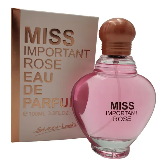 Perfume Mujer Miss Important Rose 100ml - Floral Frutal