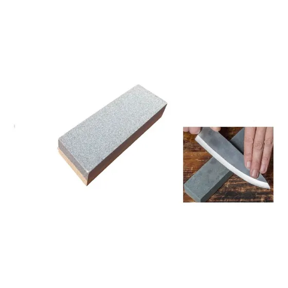 Piedra De Afilar, Amolar De Cuchillos Cocina X 8 Pulgadas