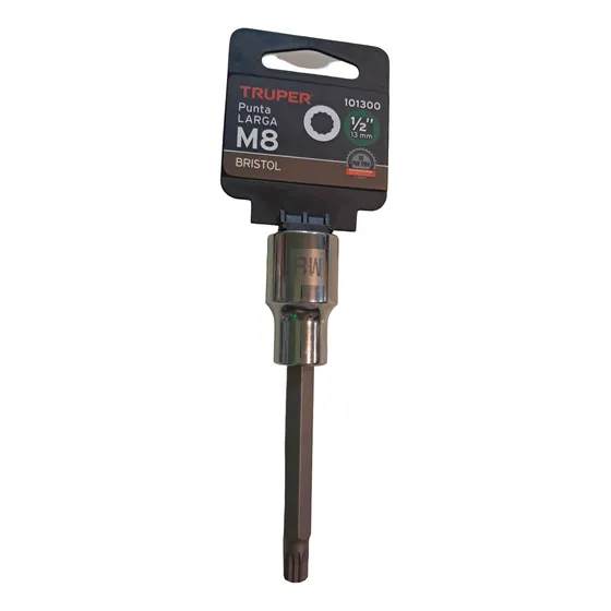 Truper Dado Punta Larga Bristol 1/2 X M8mm