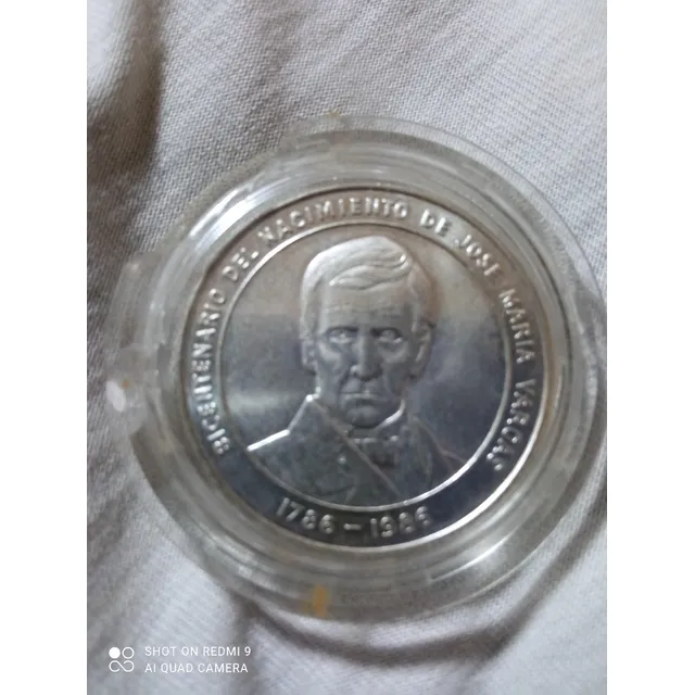 Moneda Bicentenario José María Vargas