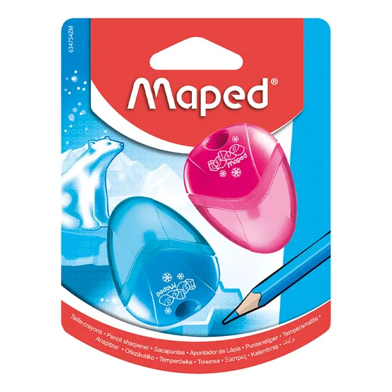 Sacapuntas Maped Ergonómico Chico Especial Para Zurdos.