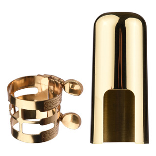 Boquilla Duradera Con Tapa Compacta Para Saxofón Con Ligadur Boquilla Duradera Con Tapa Compacta Para Saxofón Con Ligadur