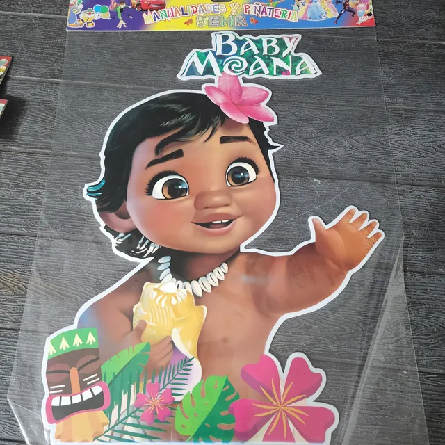 Figura En Foamy De Moana Bebe