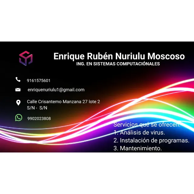 Servicio A Computadoras, Desde Palenque Chiapas