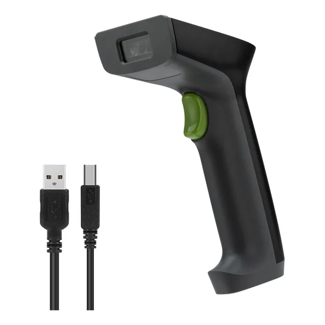Escáner De Código De Barras Lector Laser 1d Usb Zkb101s