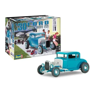 Revell Ford Modelo A Coupé 1930 2 En 1, 1/25 155 Piezas 14464 Revell Ford Modelo A Coupé 1930 2 En 1, 1/25 155 Piezas 14464