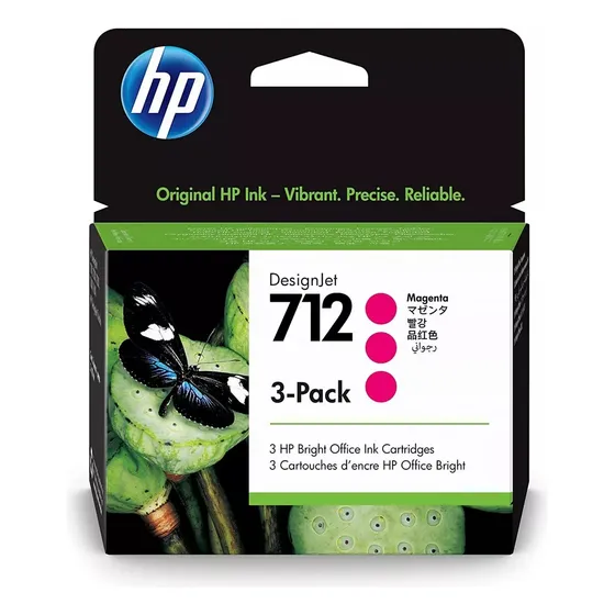 Cartuchos Hp 712 Magenta T210/230 Pack De 3 Diginet
