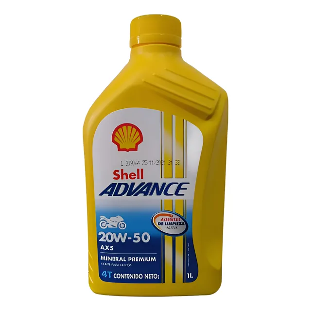 Aceite Shell 4t 20w50 Mineral Ax5