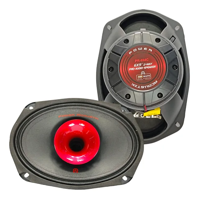 Bocinas Pro Audio 6x9 Power Acoustik Pr-694c 350w Open Show 