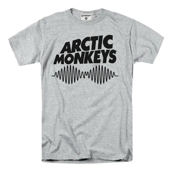 Franela Arctic Monkeys Banda De Rock Manga Corta De Algodón