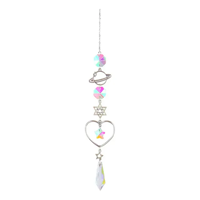 Atrapasol De Cristal Plateado - Tienda Que Regalo