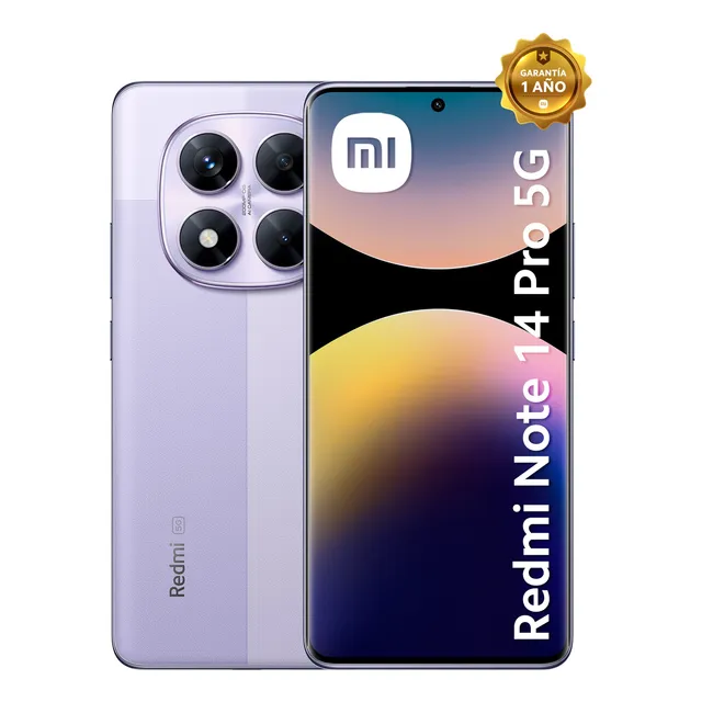 Redmi Note 14 Pro 5g 8gb+256gb Púrpura