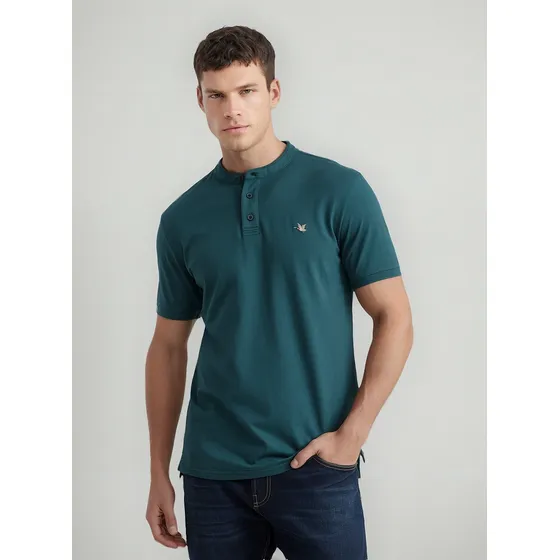 Polo Hombre Slim  601g002 Cafe