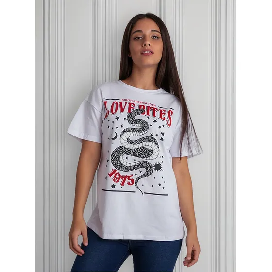 Pack X2 Remera Onyx Algodon Estampada Basicas Mujer