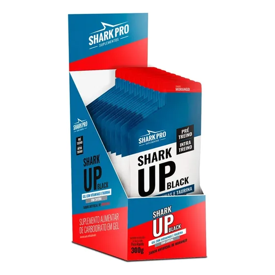 Shark-up Black Gel C/10 De 30g Shark Pro
