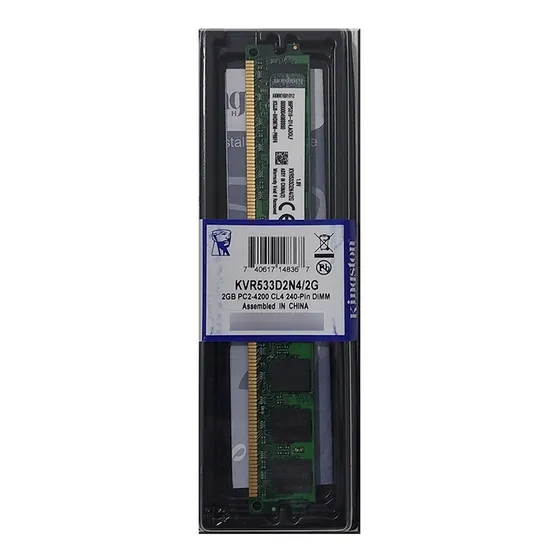 Kingston Memoria Ram Ddr2 2gb 4200/533 Mhz Pc