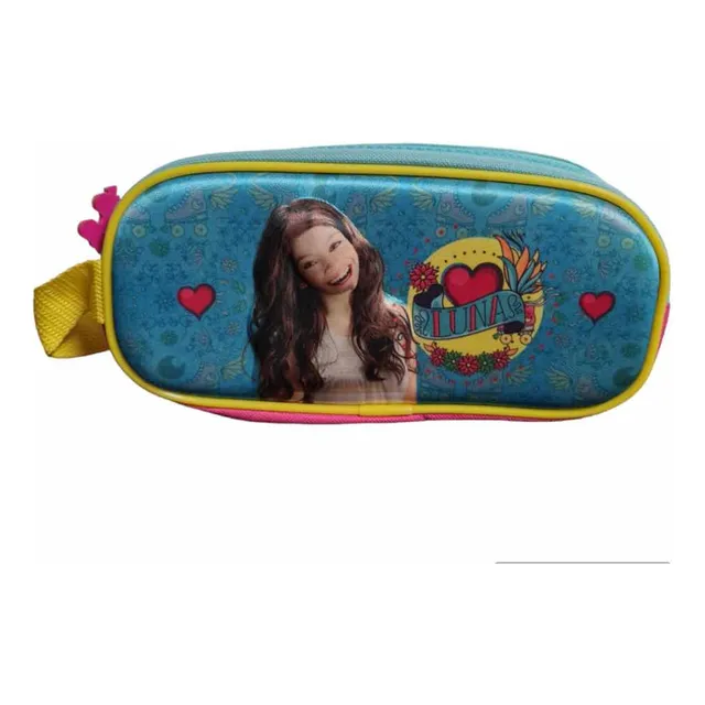 Lapicera Soy Luna Doble Cierre Con Relieve Atmpack