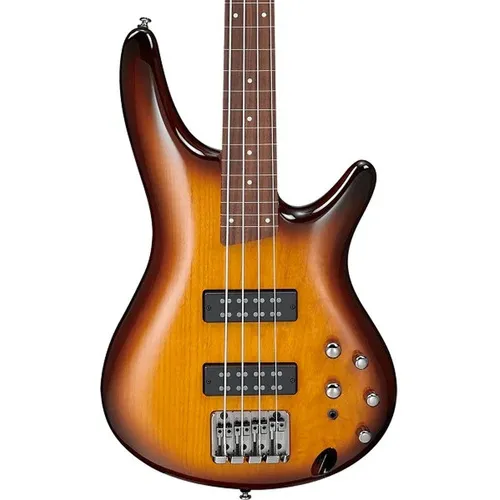 Bajo Eléctrico Ibanez Sr370ef-bbt Fretless Café Sombreado Color Naranja