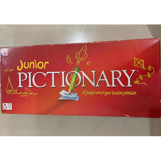 Juego De Mesa Pictionary Junior Usado